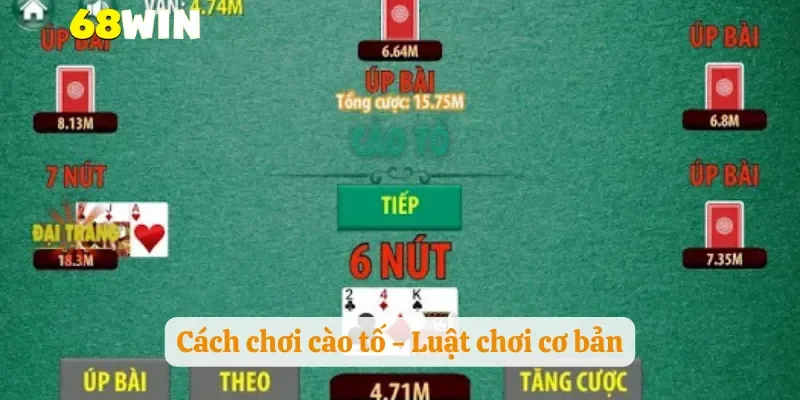 Cách chơi cào tố - Luật chơi cơ bản