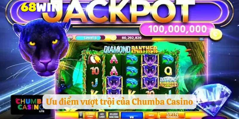 Ưu điểm vượt trội của Chumba Casino